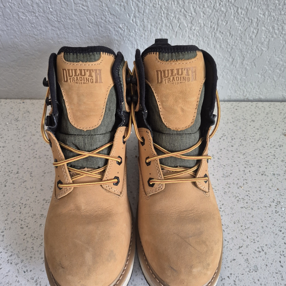 Duluth Trading Co Men's Tan Leather Boots